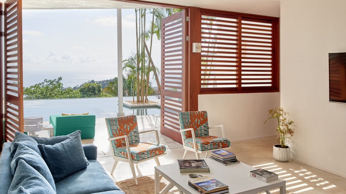Luxury Home in Santa Teresa with 180 Degree Ocean Views.