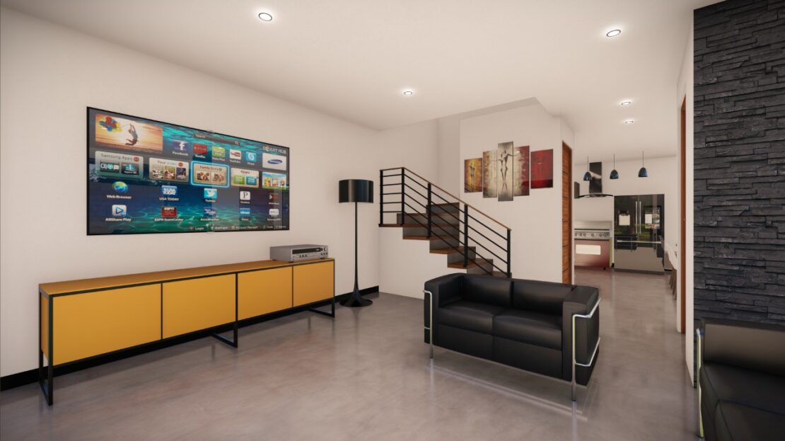 Brand New 3 Stories- 3 bedroom House in a Gated Community.