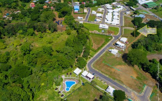 Herradura gated corner lot ready to build