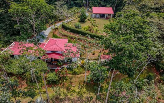TWO Baru homes, draped in spectacular & serene mountain jungle surrounds, resting on a huge 3.53-acre lot for further development