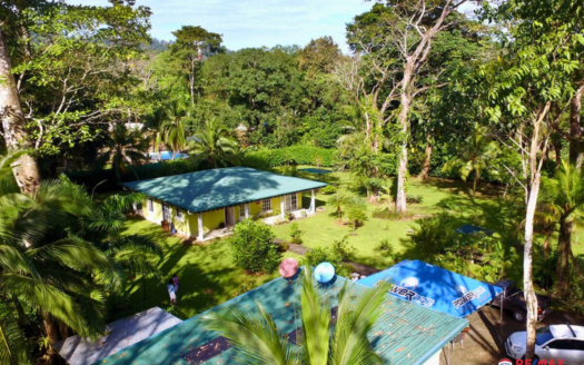 Furnished House for Sale in Cahuita – 6 530 m² Lot, 4 Bedrooms, 3 min to National Park – USD 720 000