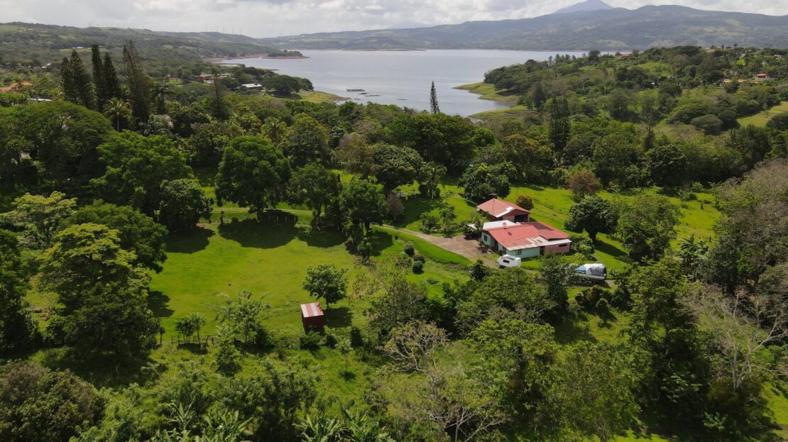 Lake access home