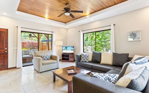 Casa Ela #1 ~ Fully Furnished 2 Bedroom Villa with Shared Pool & Garden