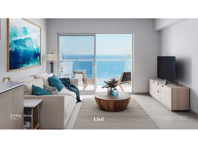 Modern 10th-Floor Condo for Sale in Live Jacó – Ocean Breezes & Prime Comfort for $217