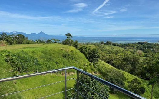 Modern Marvel Mansion for sale near La Fortuna in Ciudad Quesada, 4 Levels, Elevator, Indoor Pool and Jacuzzi w Volcano Views