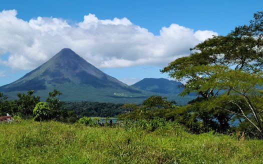 Lake and Volcano view Lot