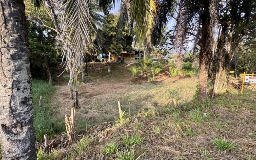 Strategically located land for sale.