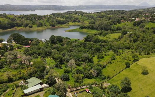 Lake Front Hotel and Resort for sale with Access to Lake Arenal and 18 Rooms, Event Center, Boating
