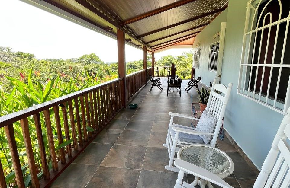 Partial ocean view newly constructed house in the mountains with a large lot