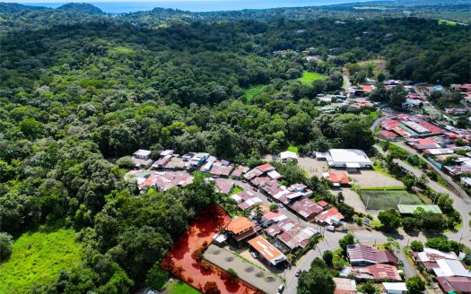 1782 m2 Levelled Lot with Prime Location in Quepos – Ideal for Commercial Projects