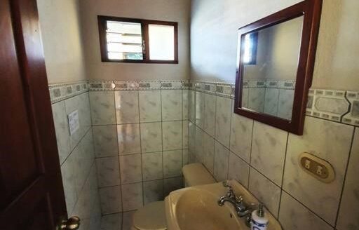 Lot in private and secure setting in town center.