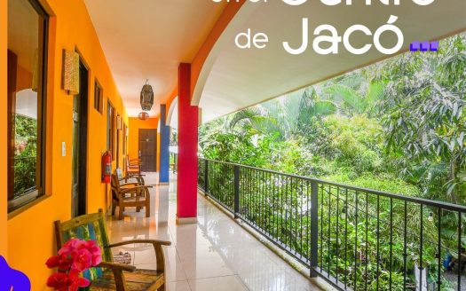 Jaco beach downtown 18 rooms B&B and 4 main street retail spaces