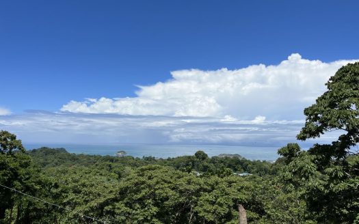 Ocean view lot in the heart of Manuel Antonio close to all amenities and bus stop