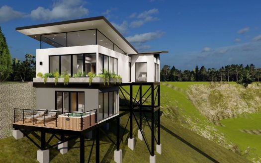 One of the last lots left in Hacienda Atenas with home rendering