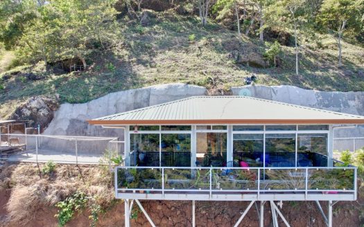 Home with amazing views! and lot of usable land