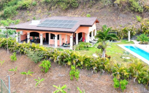 Brand new home in gated community with pool and nice views