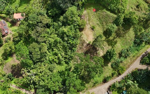 Only 30 minutes to Quepos center – a large ready-to-build lot with waterfall and jungle views
