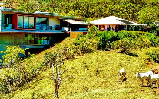 Exceptional modern-designed main home, 3 tropical guest homes and unparalleled views in Atenas