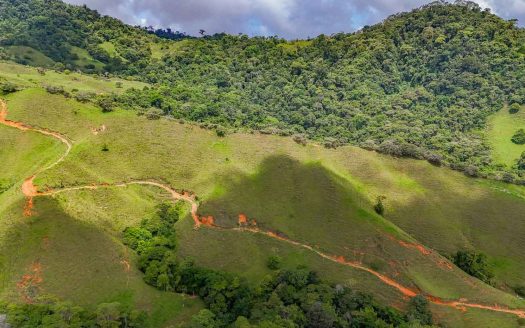 464-Acre Farm in Costa Rica with Springs, Waterfall, River & Mountain View