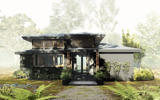 Brand new designer house in heart of Ojochal