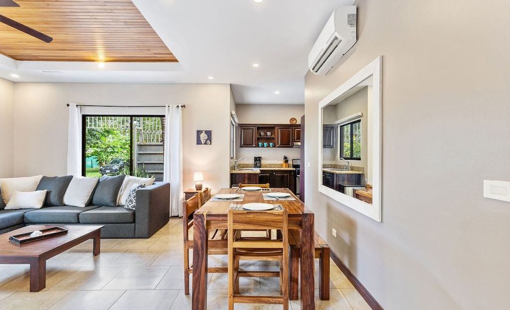 Casa Ela #1 ~ Fully Furnished 2 Bedroom Villa with Shared Pool & Garden