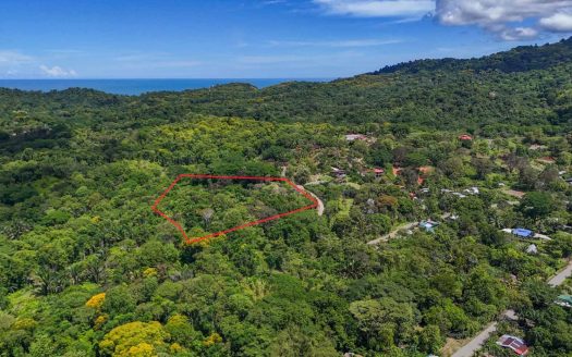 A Large 3.92 Acre Mountain, Ocean & Jungle View Lot in the Heart of Ojochal