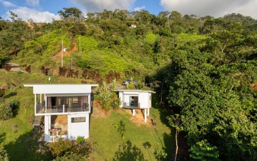 Two Ocean View Villas in a Gated Community – Sunset Views Near Dominical