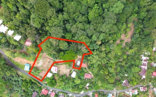 Exceptional Villa Nueva Property: One Hectare with Home, Creek, and Mountain Views