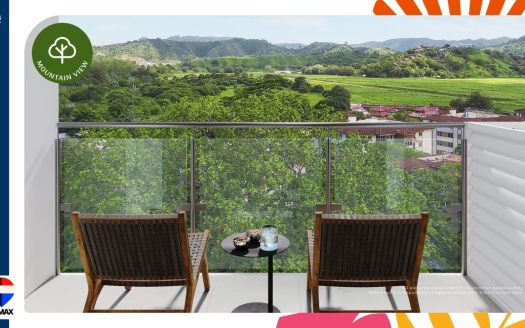 Mountain & Pool View 2-Bedroom Condo for Sale in Live Jaco