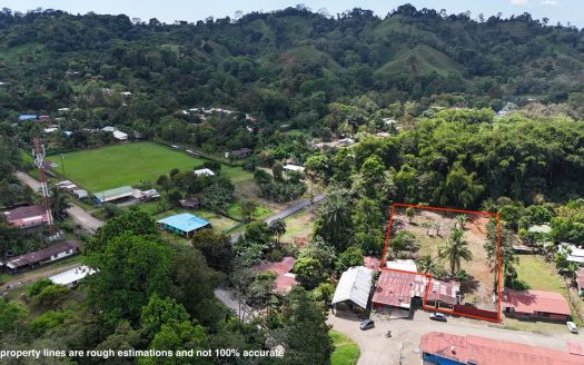 Sereno Verde Lot: Strategic 3,574m² Commercially Zoned Property in Londres, Quepos – Perfect for Business and Recreation