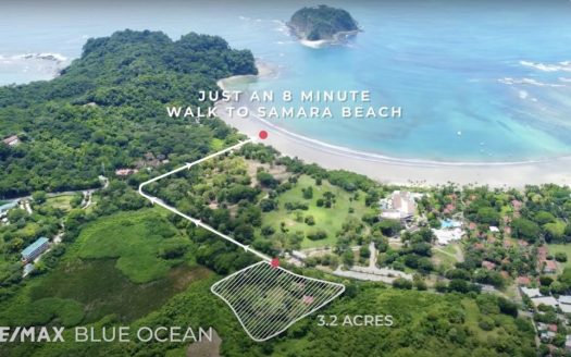 3.2 Acres Titled Coastal Property in Samara Guanacaste | REMAX