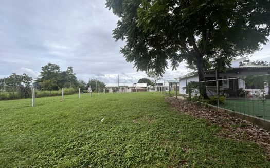 Lot in a gated community