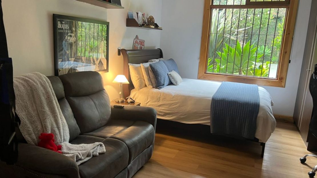 House in a residential area