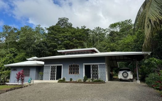 House and property for sale in the heart of Ojochal with 2.93 Hectares and Development potential.