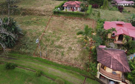 Ready-to-build lot in Gated Community