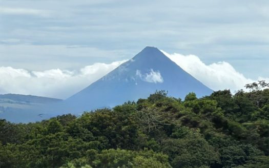 Emerald View of Arenal Lake Property for Sale ready for construction