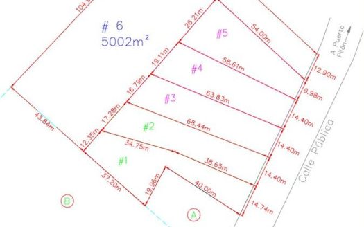 Prime 5,002 m² Lot with Commercial Potential in Pavones – Walk to Surf & Services