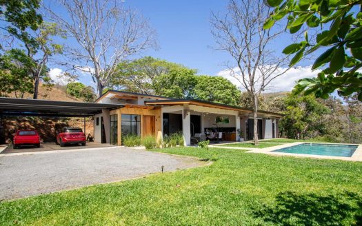 Eclectic modern meets traditional home with views in a farm setting