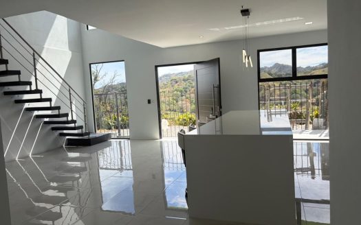 Ultramodern home with big Central Valley views