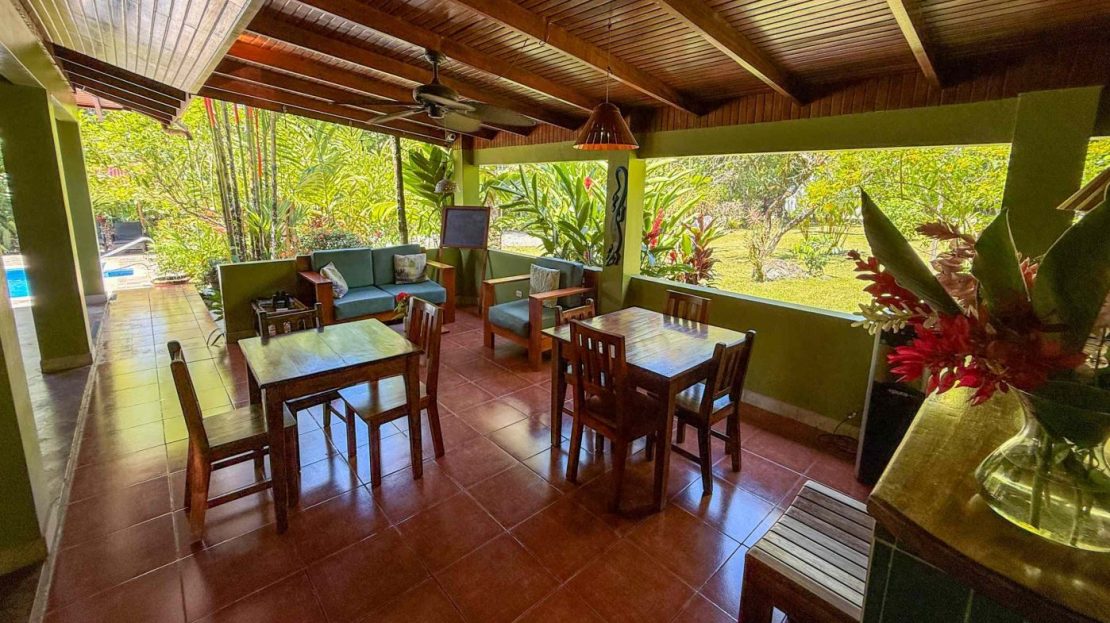 Sparkling Pool & River Setting in Ojochal Costa Rica