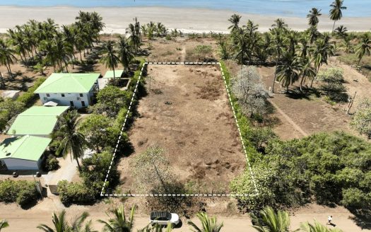 Beachfront Lot for Sale in Costa de Oro – 1,942 m² Oceanfront Property, Nicoya Peninsula