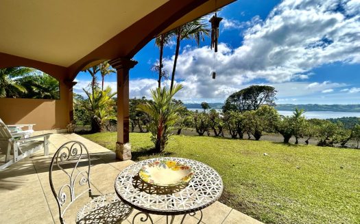 Lakefront Serenity in Prestigious Gated Community of Turtle Cove Lake Arenal – 2BR 2BA Residence with Expansive Lake Arenal Views