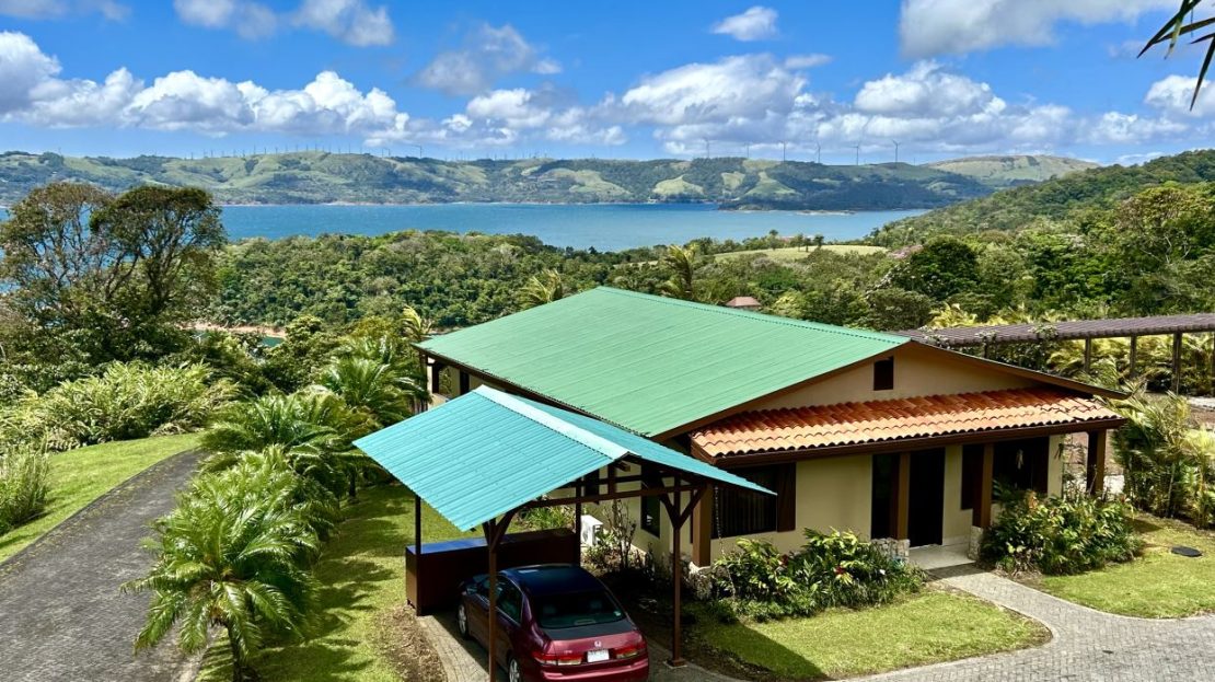 Lakefront Serenity in Prestigious Gated Community of Turtle Cove Lake Arenal - 2BR 2BA Residence with Expansive Lake Arenal Views