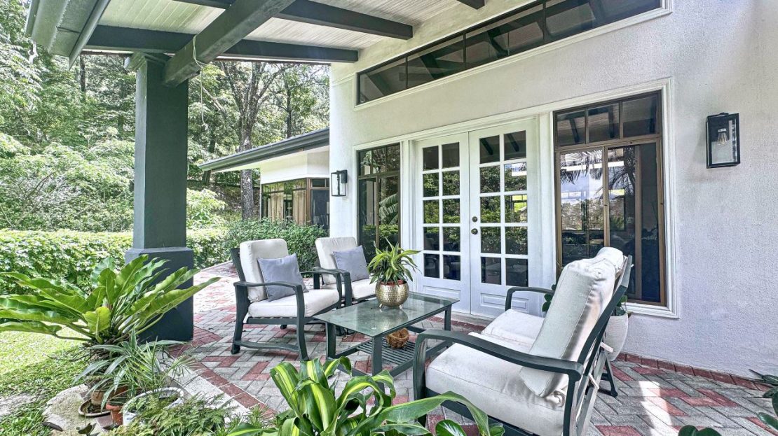 Casa Evergreen Serenity Santa Ana Costa Rica one level home for sale