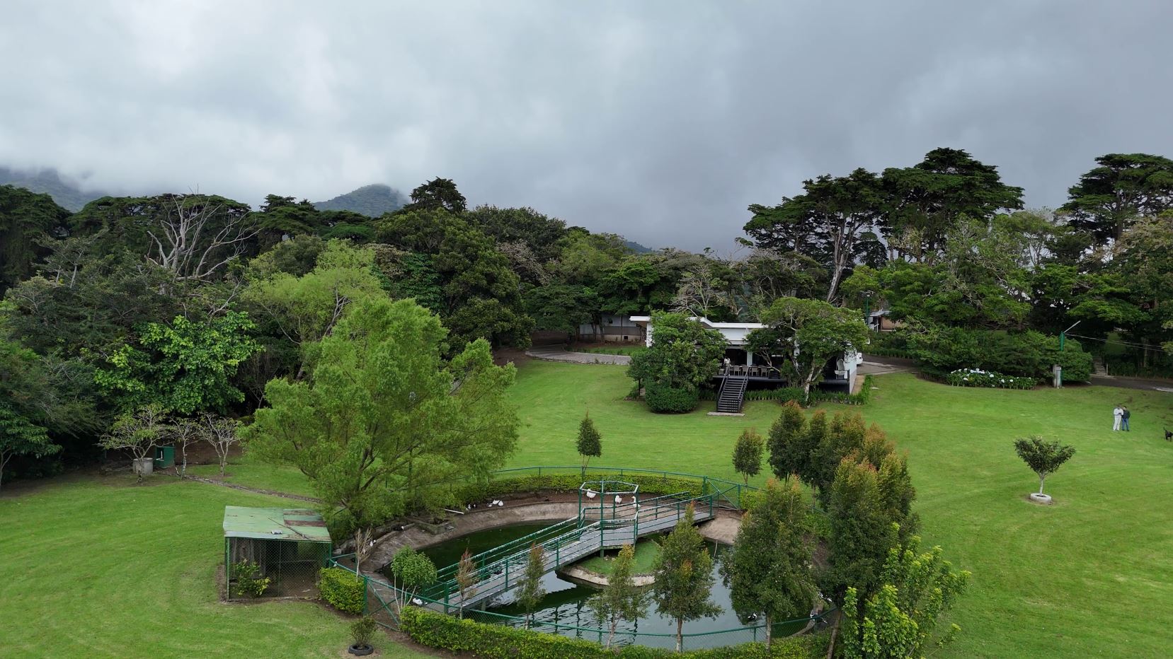 Estate in San Rafael de Heredia Costa Rica Breathtaking Mountain View with Lake, Creek, new House and Multiple Structures