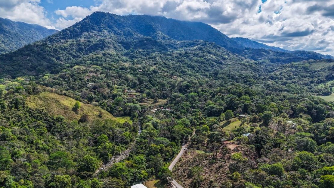 panoramic mountain and jungle views