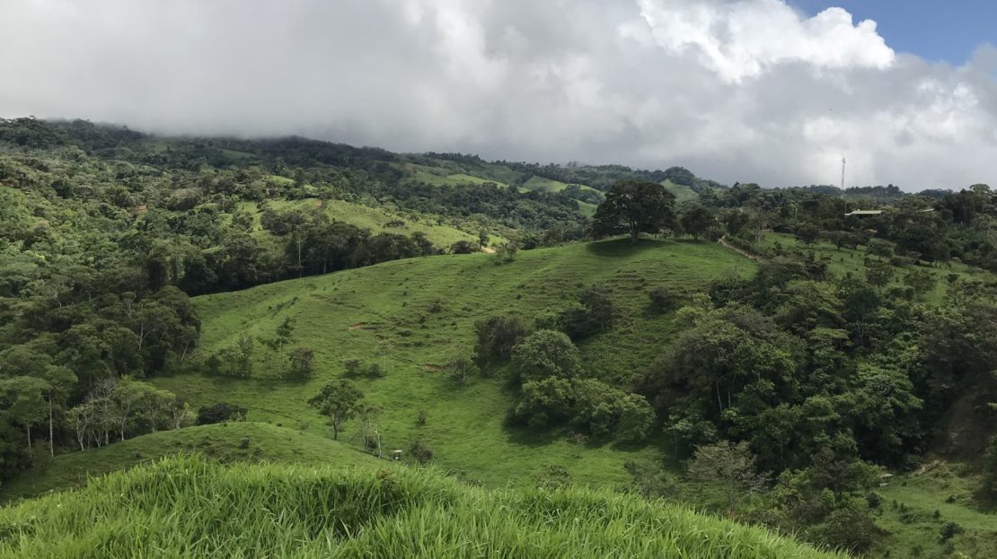 Waterfall Finca with 28 Acres of Land in Las Esperanzas between Dominical & San Isidro Costa Rica