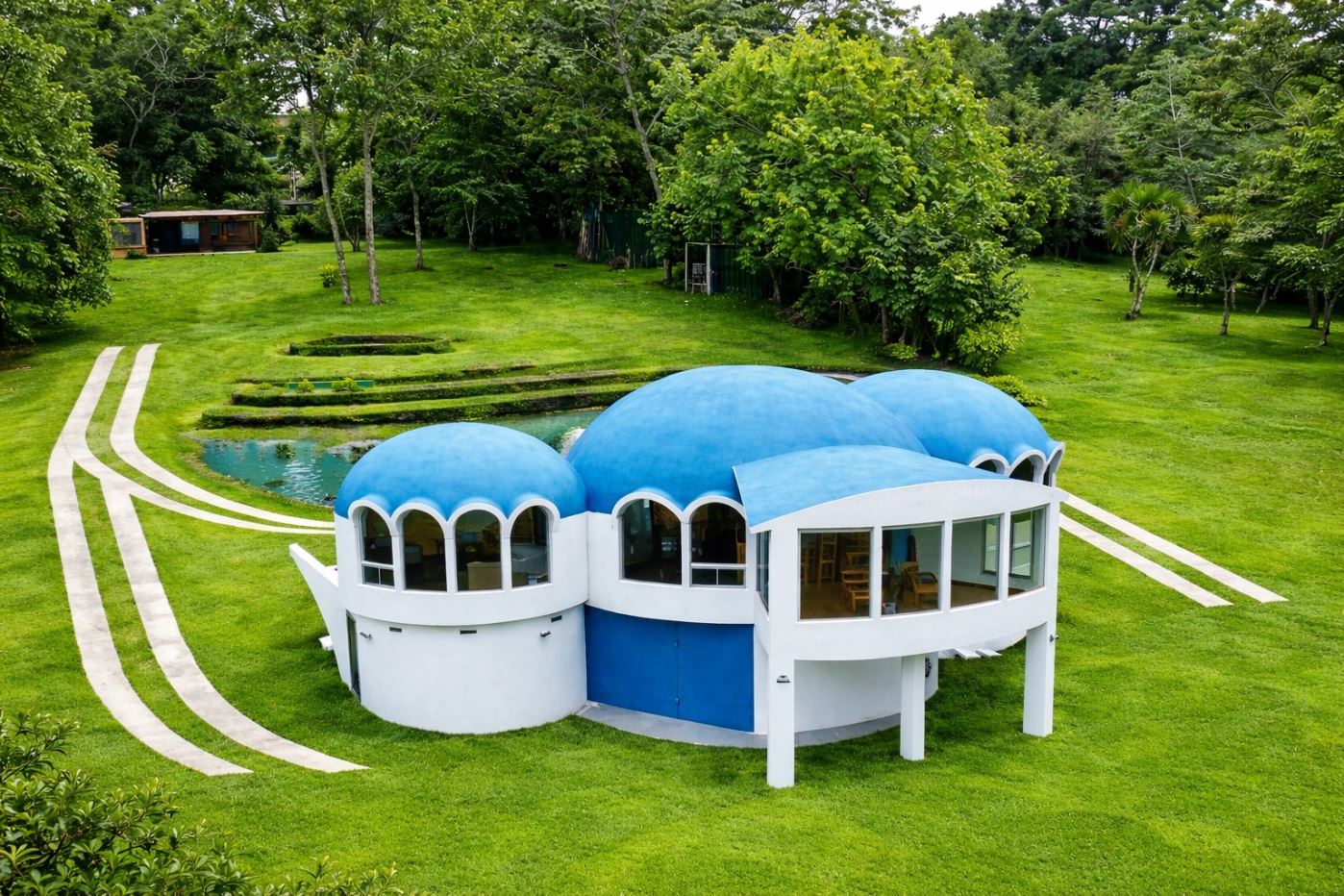 Unique Dome Home &amp; Income Generating Guest House with Lake Arenal &amp; Volcano Views - Tronadora Guanacaste Costa Rica