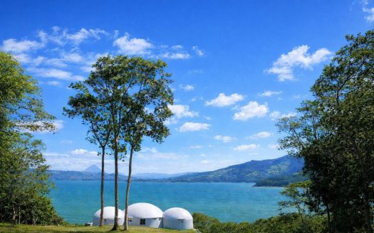 Unique Dome Home & Income Generating Guest House with Lake Arenal & Volcano Views – Tronadora Guanacaste Costa Rica