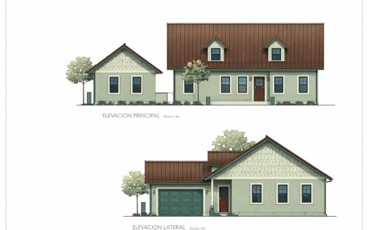 Lake Paradise, Nuevo Arenal – Brand-New 3BR/3BA Home with Garage & Development Potential in Prestigious Gated Community
